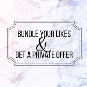 ✨Now accepting bundle offers✨
